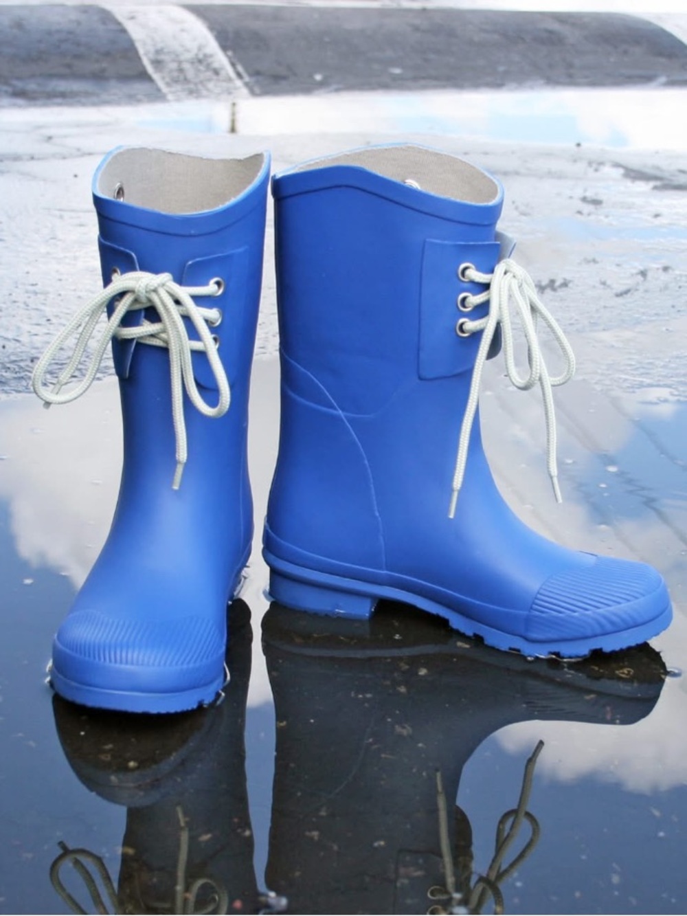 Nomad Women's Kelly B Lace-Up Waterproof Rain Boots New!